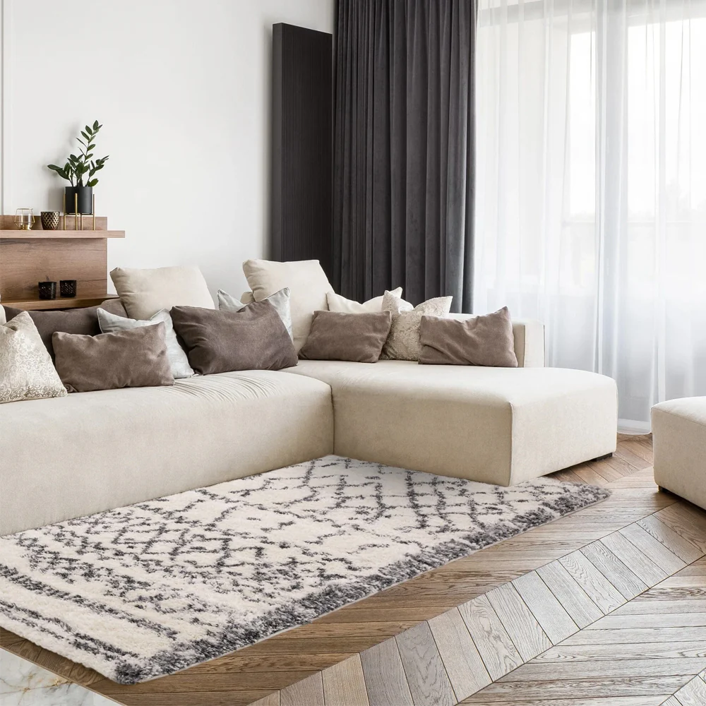 Asiatic Alto Rug in AL04 Cream and Grey - Image 6