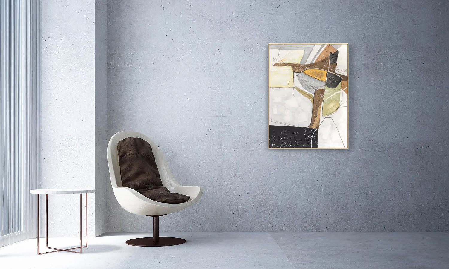 Berkeley Designs Oil on Canvas 26 - Image 6