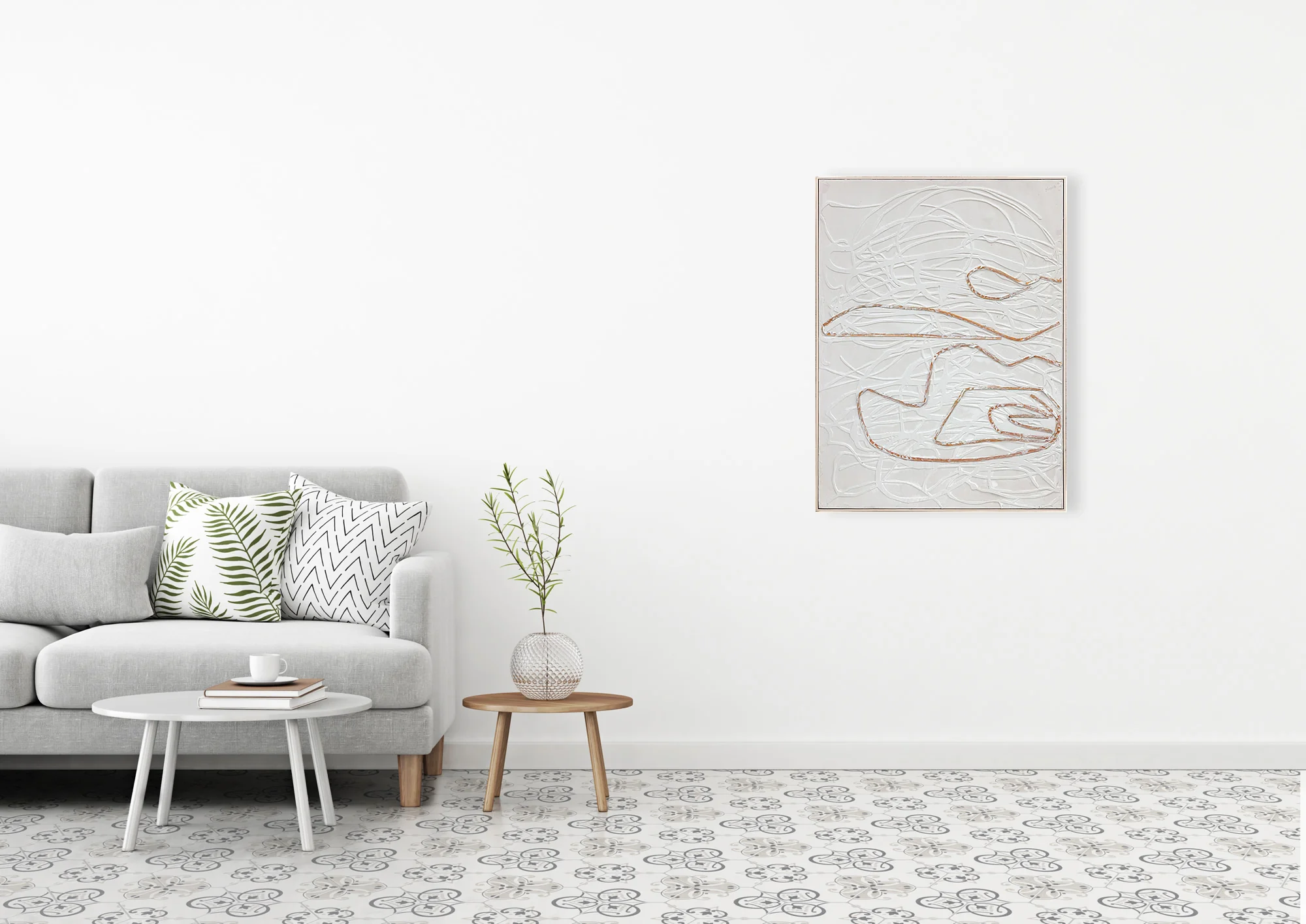 Berkeley Designs Abstract Design 17 Artwork Oil on Canvas - Image 3