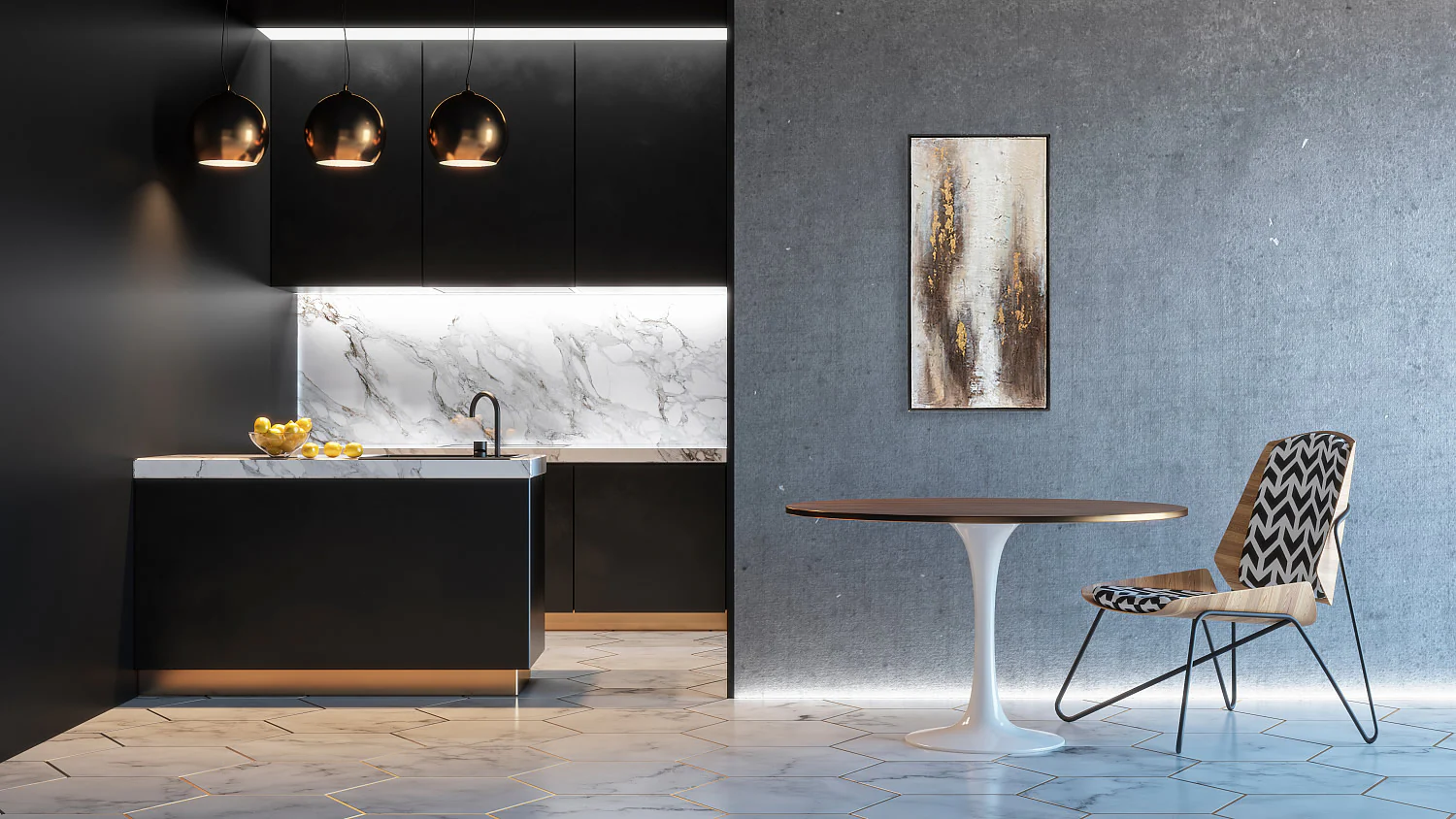 Berkeley Designs Oil on Canvas 16 - Image 7