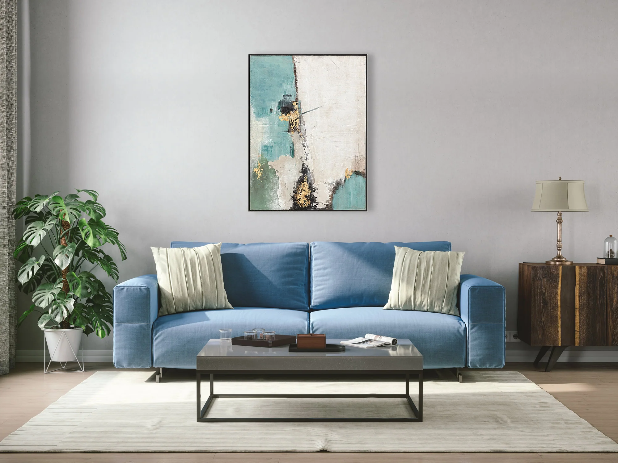 Berkeley Designs Oil on Canvas 24 - Image 4