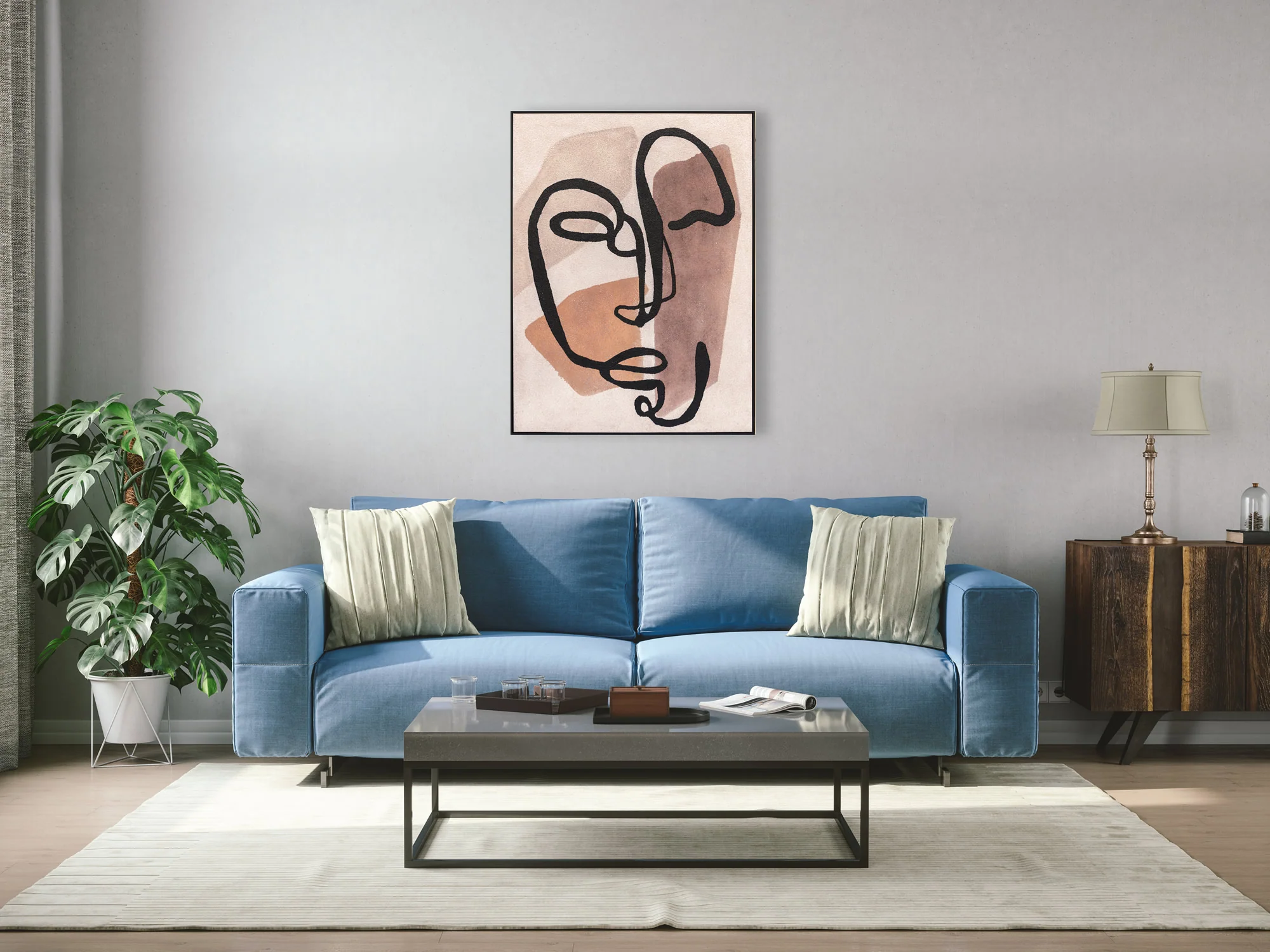 Berkeley Designs Oil on Canvas 30 - Image 5