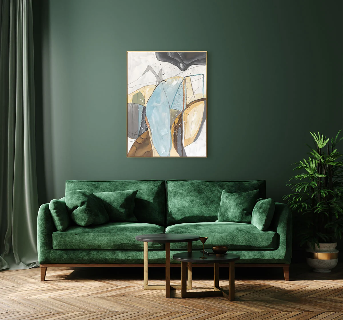 Berkeley Designs Oil on Canvas 27 - Image 6