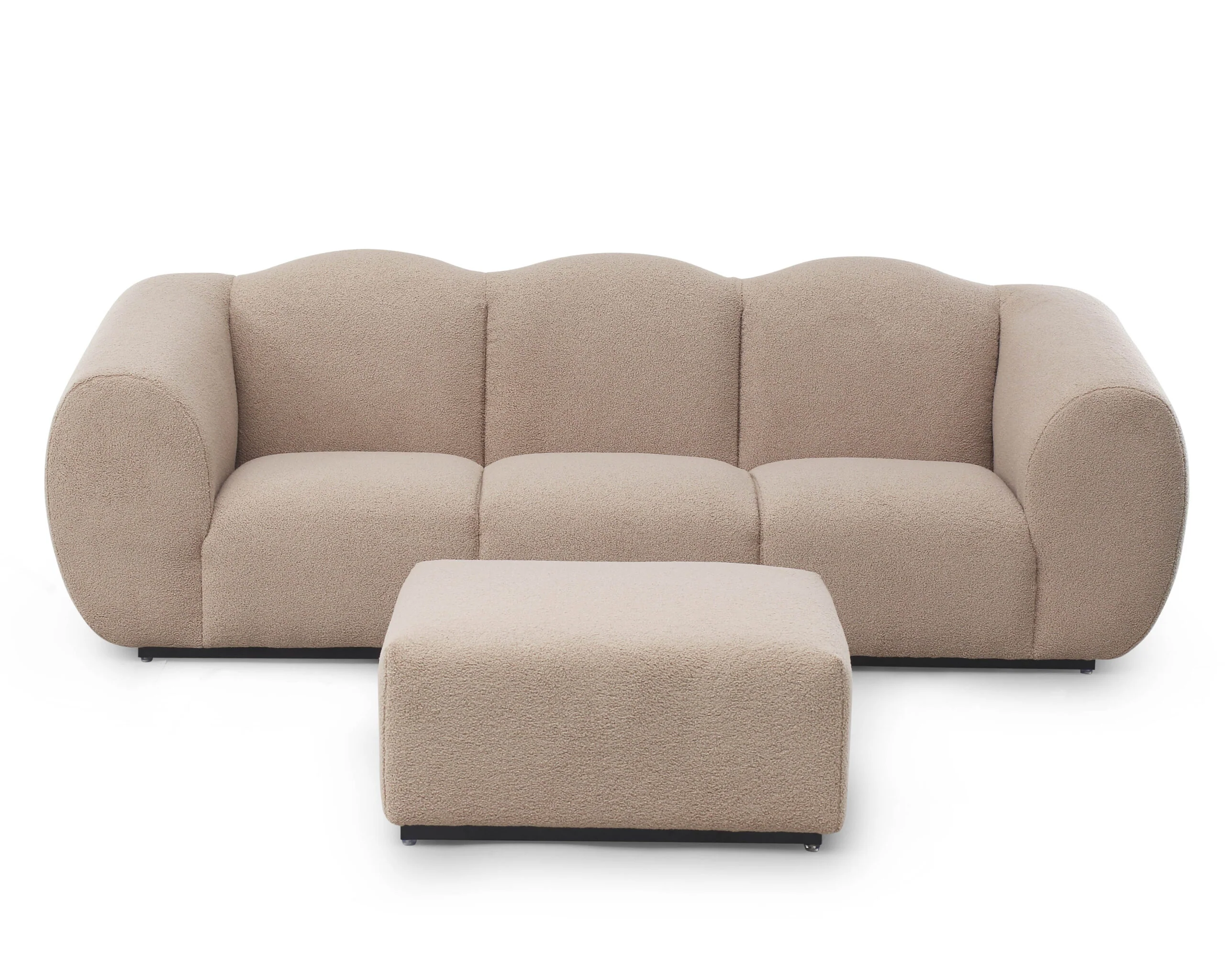 Liang & Eimil Kendal Ottoman - Alpaca Taupe - Image 5