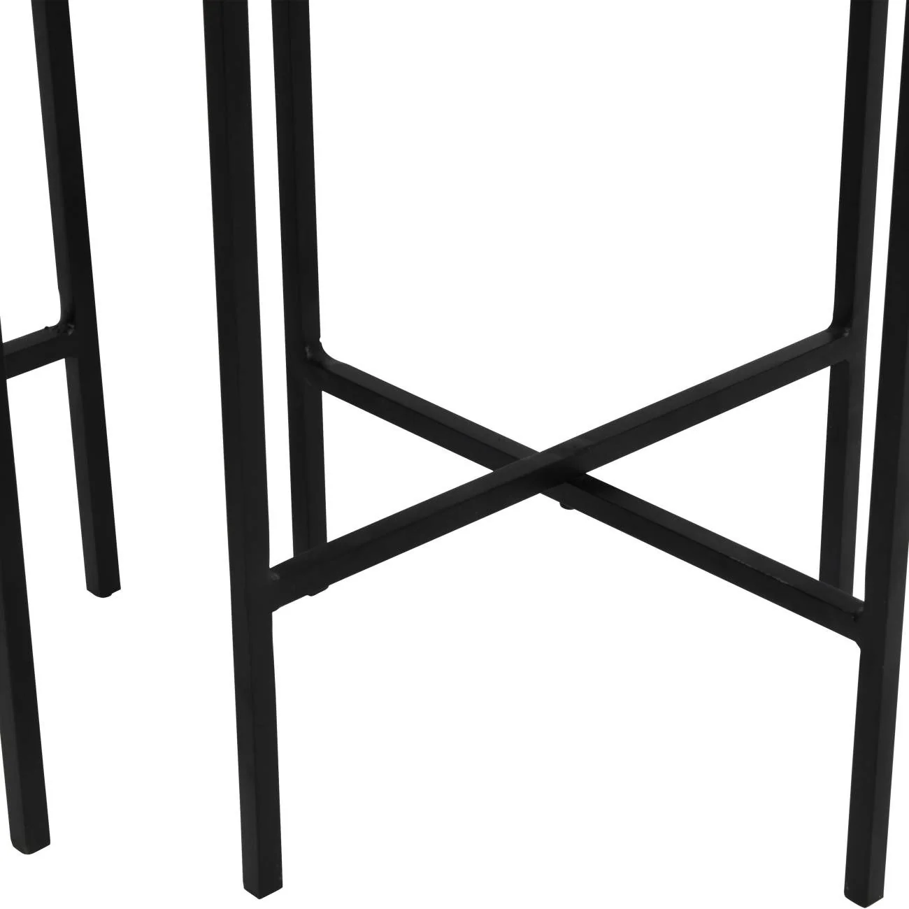 Libra Interiors Clyde Standing Planters in Matte Black – Set of 2 - Image 5