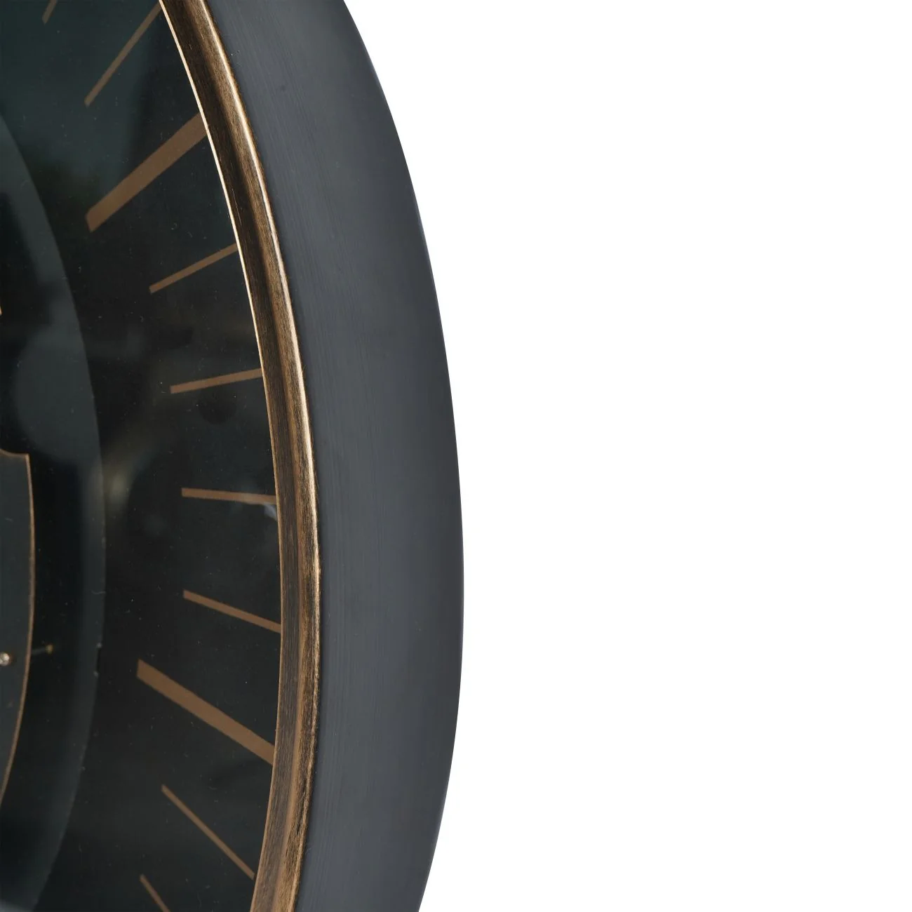 Libra Interiors Palladium Wall Clock with Moving Cogs – Small - Image 4