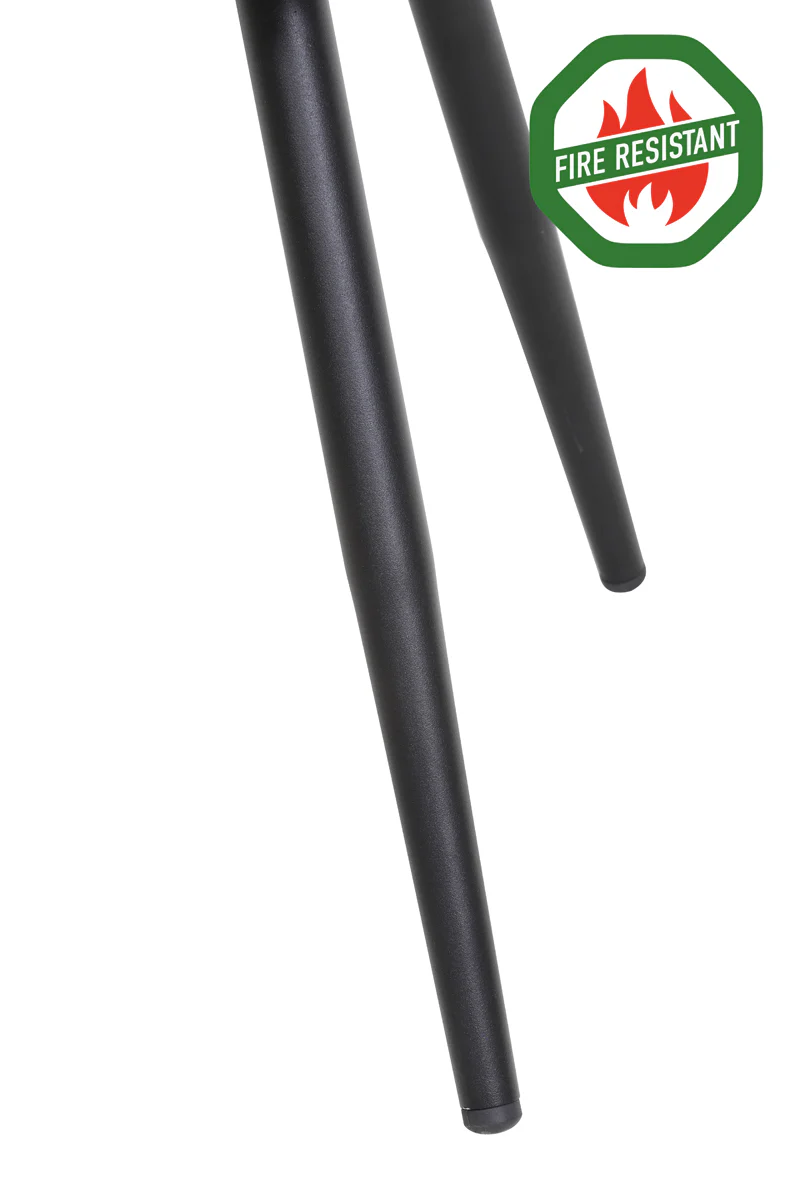 Light & Living Olive Dining Chair in Blue Velvet - Image 5