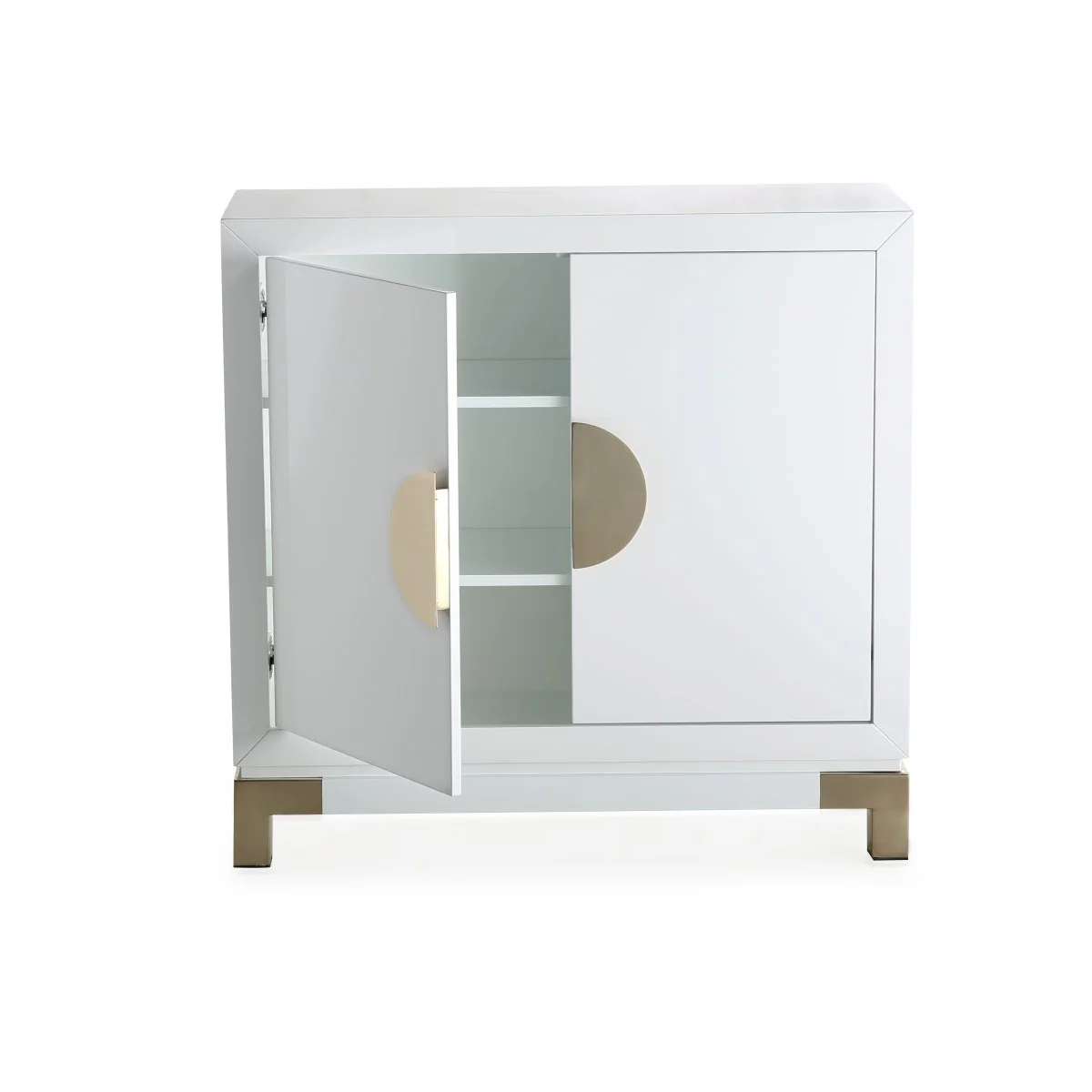 Liang & Eimil White & Gold Otium Sideboard - Image 3
