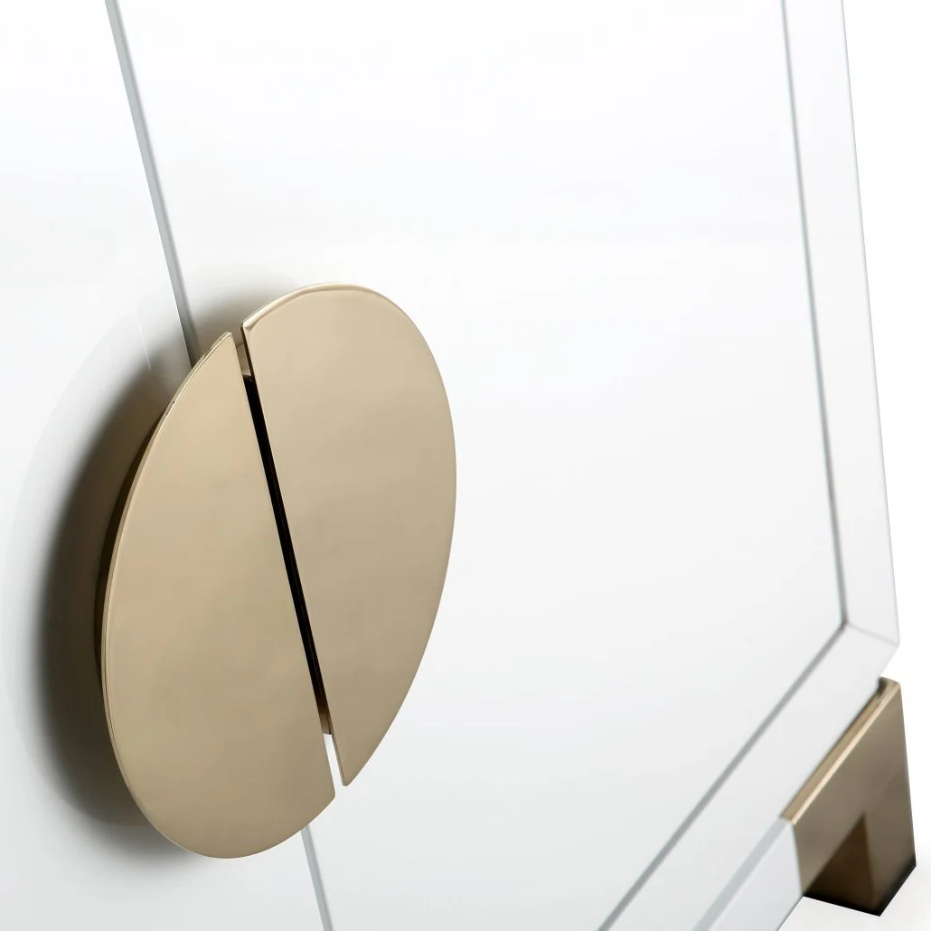 Liang & Eimil White & Gold Otium Sideboard - Image 5